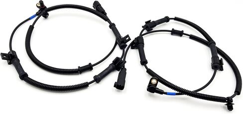 2 قطعة مستشعر سرعة العجلات الأمامية اليسرى واليمنى ABS متوافق مع Ford 2011-2012 F250 F350 F-350 Super Duty V8 6.2L 6.7L يستبدل BC3Z2C204C ALS2075 5S12346 in Kuwait