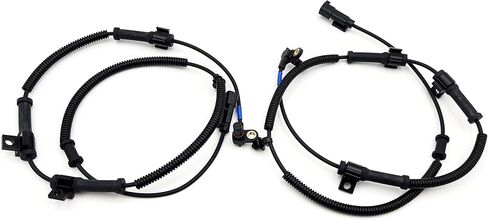 2 قطعة مستشعر سرعة العجلات الأمامية اليسرى واليمنى ABS متوافق مع Ford 2011-2012 F250 F350 F-350 Super Duty V8 6.2L 6.7L يستبدل BC3Z2C204C ALS2075 5S12346 in Kuwait