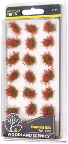 Woodland Scenics Red Flowering Tufts WOOFS773 in Kuwait