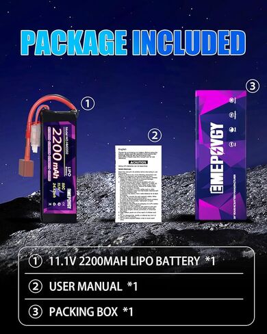11.1 فولت بطارية ليبو 3S 2200 مللي أمبير 50C مع قابس T لطائرة بدون طيار FPV كوادكوبتر RC طائرة in Kuwait