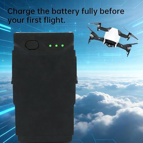 Mavic Air Battery 2 Pack, 2375mAh Intelligent Flight Battery for Mavic Air, 21Mins Flight Time Battery for DJI Mavic Air Drone (Only for DJI Original Chargers) in Kuwait