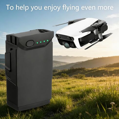 Mavic Air Battery 2 Pack, 2375mAh Intelligent Flight Battery for Mavic Air, 21Mins Flight Time Battery for DJI Mavic Air Drone (Only for DJI Original Chargers) in Kuwait
