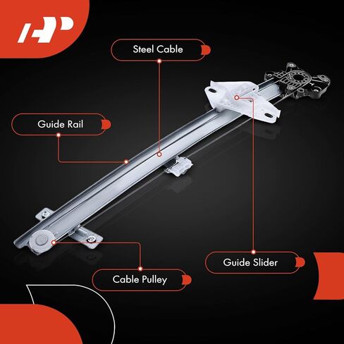 A-Premium Power Window Regulator Front Driver Side Compatible with Acura RDX 2019 2020 2021 2022 2023, Without Motor in Kuwait