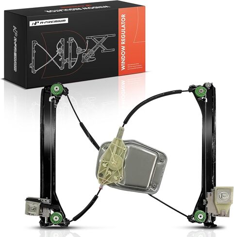 A-Premium Front Left Driver Side Electric Power Window Regulator Without Motor Compatible with Volkswagen Eos 2007-2016 in Kuwait