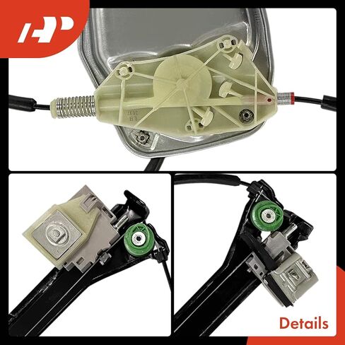 A-Premium Front Left Driver Side Electric Power Window Regulator Without Motor Compatible with Volkswagen Eos 2007-2016 in Kuwait