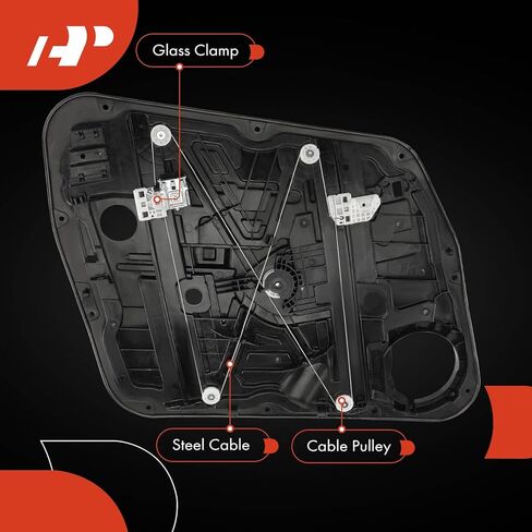 A-Premium Power Window Regulator with Motor Front Passenger Side Compatible with Kia Sportage 2017 2018 2019 2020 2021 2022 in Kuwait