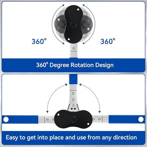 Brake Tool, Brake Caliper Compression Tool, Brake Caliper Tool with 2 Heavy-Duty Caliper Hooks, 4-in-1 Universal 360° Ratcheting System for Car Disc Brake Repair (Blue) in Saudi Arabia