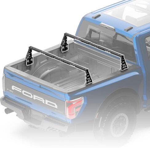 Truck Bed Adjustable Cross Bars for Pickup Trucks, Wide Width Adjustment, No-Drills Needed Installation (Not for Any Bed Cover), 95034D in Saudi Arabia