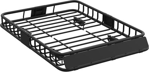 Universal Roof Rack Basket 51" x 36"x 5",Rooftop Cargo Carrier 300 Lb, Rust-Proof Roof Basket for SUVs, Trucks & Vehicles in Saudi Arabia