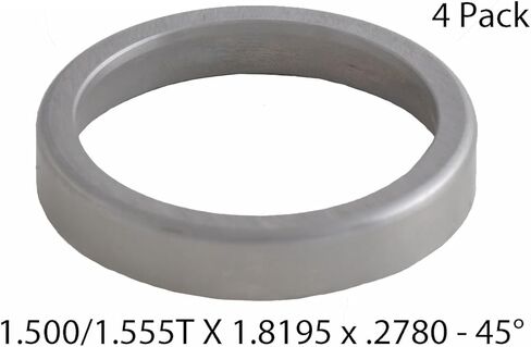 مقاعد صمام السحب من LowPricedAutoParts (عدد 4) | 1.500 × 1.8195 × .2780 بوصة | كروم عالي in Kuwait