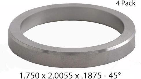 LowPricedAutoParts Intake Valve Seats (4 Count) | 1.7500 x 2.0055 x .1875" | High Chrome in Kuwait