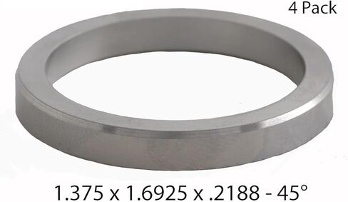 مقاعد صمام العادم LowPricedAutoParts (عدد 4) | 1.375 × 1.6925 × .2188 بوصة | النيكل/الكوبالت in Kuwait