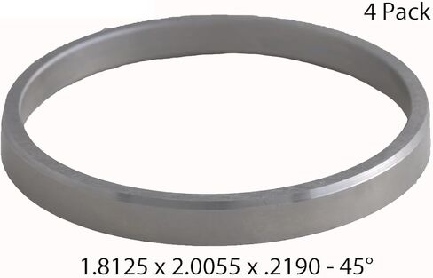 مقاعد صمام LowPricedAutoParts (عدد 4) | 1.8125 × 2.0055 × .2188 بوصة | كروم عالي in Kuwait