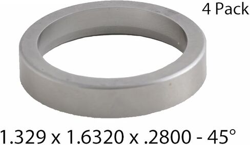مقاعد صمام العادم LowPricedAutoParts (عدد 4) | 1.329 × 1.6320 × .2800 بوصة | كروم عالي in Kuwait