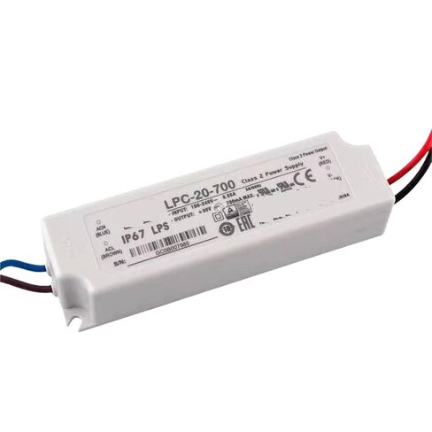 1pcs LPC-20-700 700mA Constant Current Single Output Switching Power Supply LED Driver IP67 in Saudi Arabia