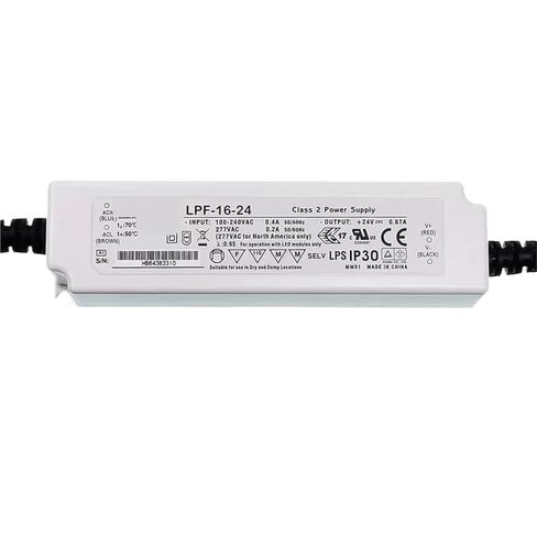 1 قطعة 16 واط الجهد المستمر تيار مستمر LED سائق التيار الكهربائي LPF-16 12 فولت/15 فولت/20 فولت/24 فولت/30 فولت/36 فولت/42 فولت/48 فولت/54 فولت (LPF-16-48V) in Kuwait