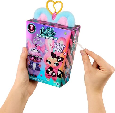 LOL Surprise Plush Surprise! Bear-A-Rina Plush Doll with Hidden Fashions, On-the-Go Play, 7 Total Surprises – Great Gift for Kids Ages 3+ in Saudi Arabia