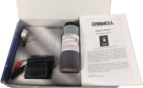Caswell Plug N' Plate Copy Chrome Kit in Saudi Arabia