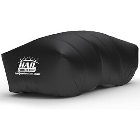 Hail Protector Car Cover, Inflatable Hail Proof Shield for SUV, Truck & Van, Portable Protection Against Any Size Hailstones, Complete System - SUV2 (Silver) in Saudi Arabia