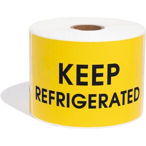6" X 6" UN 1845 Hazard Class 9 Dry Ice Warning Labels (500 Stickers, 1 Roll) Water-Resistant Hazmat Shipping and Handling Labels with Permanent Adhesive - Aegis Adhesives in Kuwait
