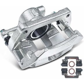 A-Premium Disc Brake Caliper Assembly with Bracket Compatible with Select Mini Models - Cooper 2005 2006 2007 2008, L4 1.6L - Front Left Driver Side in Kuwait