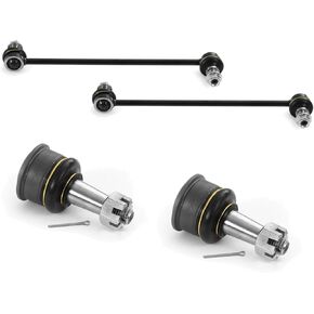طقم تعليق Sway Bar & وصلة كروية أمامية سفلية 4 قطعة لـ Acura لهوندا للطيار 3.5L 2003-2008 فولاذ in Kuwait