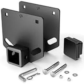 RV Bumper Tow Hitch, 2 inch Hitch Receiver Trailer Fits 4" x 4" Square Rear Beams, 3500 LBS Capacity Towing Adapter Openning for Cargo Carrier Bike Racks Camper RV Tire Carrier Ball Mounts in Kuwait