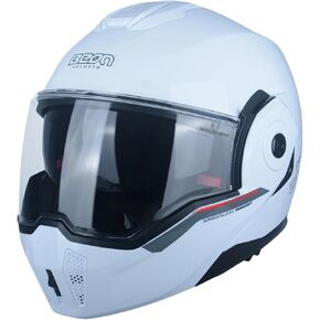 Full Face Motorcycle Helmet DOT Approved, 180° Reversible Chin Guard Modular Pilot Helmet with Anti-Fog Dual Visors for Adult Men Women in Saudi Arabia