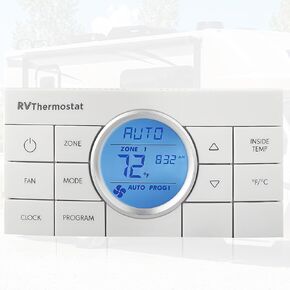3314082.000 RV Thermostat Replacement Compatible with Dometic CCC2, Multi-Zone Comfort Control Center 2, 10-Button 4-Zone RV Thermostat for Select Dometic RV Air Conditioner Systems, Black in Saudi Arabia