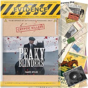 لعبة ملف قضية Peaky Blinders - مرخصة رسميًا - Cryptic Killers - لعبة Murder Mystery Detective - لعبة لوحة التحقيق في القضايا الباردة للبالغين، وليالي التاريخ والحفلات in Kuwait