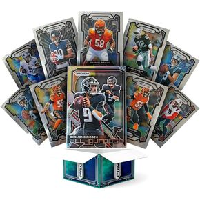 50 Pcs Silver Chrome Football Cards 2025-2026 – Metal-Plated American Football Trading Cards, Rookies & Stars Set, Gift for Adults & Teens (1 Box) in Kuwait