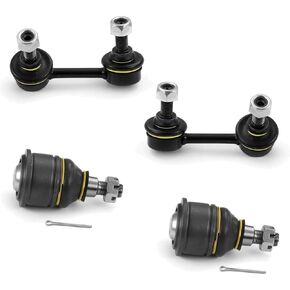طقم تعليق Sway Bar & وصلة كروية أمامية سفلية لـ Acura لهوندا لـ Accord 01-02 2.3L 98-3.0L Steel in Kuwait