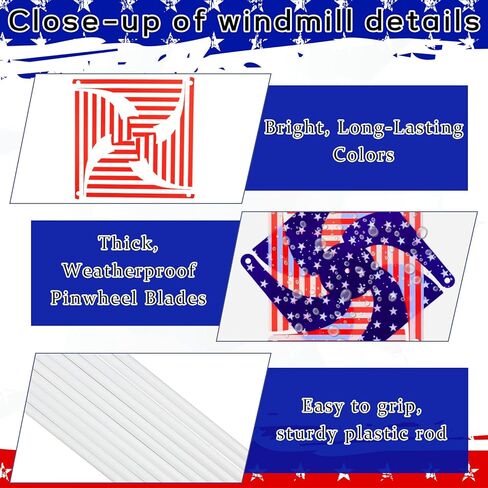 Reflective Wind Spinners for Outdoor Garden, 12 Packs Pinwheels, Double Sided Colorful Spinners that Shine in Sunlight, Yard Decorations for Lawn, Patio, Pathway in Saudi Arabia