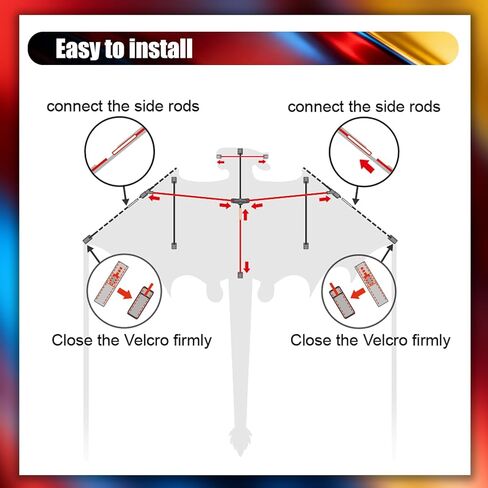 Dragon Kite for Kids & Adults, Easy to Fly for Beginners, 300ft Kite String Included, Perfect for Beach Trips in Saudi Arabia