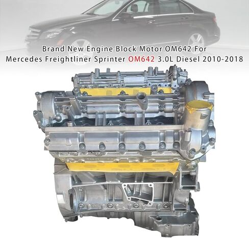 محرك كتلة المحرك MAD هورنتس OM642 لسيارة Mercedes Freightliner Sprinter OM642 3.0L ديزل 2010-2018 in Kuwait