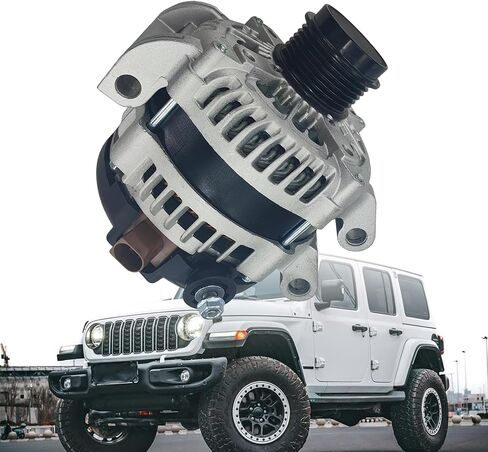 شوسن 56029809AA المولد 240A متوافق مع 2018 2019 2020 2021 2022 2023 جيب رانجلر 2.0L استبدال 104211-1091 in Kuwait