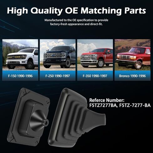 استبدال حذاء ناقل الحركة اليدوي لبرونكو 1990-1996 F150 1990-1996 F250 F350 1990-1997 حذاء مطاطي شيفتر مع دعامة معدنية استبدال F5TZ-7277-BA in Kuwait