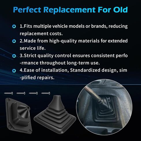 استبدال حذاء ناقل الحركة اليدوي لبرونكو 1990-1996 F150 1990-1996 F250 F350 1990-1997 حذاء مطاطي شيفتر مع دعامة معدنية استبدال F5TZ-7277-BA in Kuwait