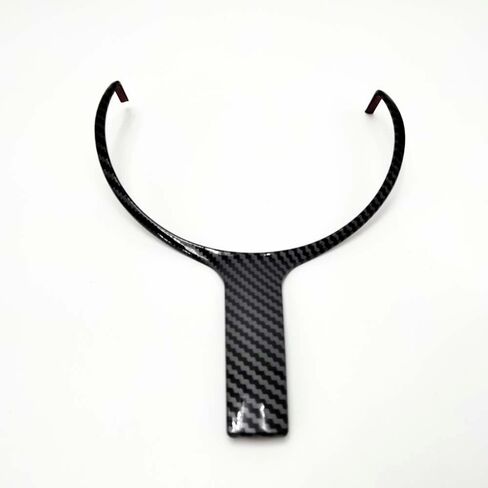 Gloss Black Carbon Fiber Look Steering Wheel Trim for BMW 3 4 5 6 Series M-Sport in Saudi Arabia