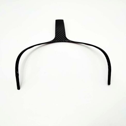 Gloss Black Carbon Fiber Look Steering Wheel Trim for BMW 3 4 5 6 Series M-Sport in Saudi Arabia