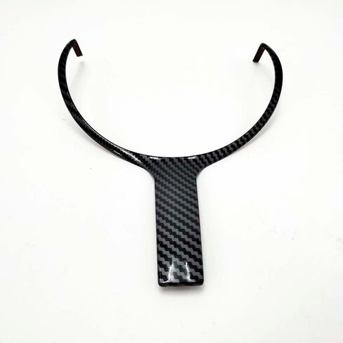 Gloss Black Carbon Fiber Look Steering Wheel Trim for BMW 3 4 5 6 Series M-Sport in Saudi Arabia