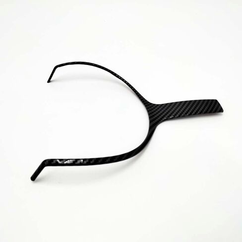 Gloss Black Carbon Fiber Look Steering Wheel Trim for BMW 3 4 5 6 Series M-Sport in Saudi Arabia