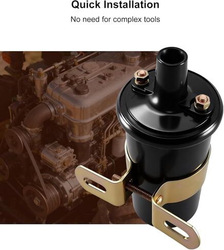 Ignition Coil FIt for John Deere 314 Kohler K161 K181 K241 K301 K321 K341 Engine Kubota WG600 WG750 WG752 Gas Engines and DF Series Engines Replace 231281-S 4151921-S 47-145-01S 32080 in Kuwait