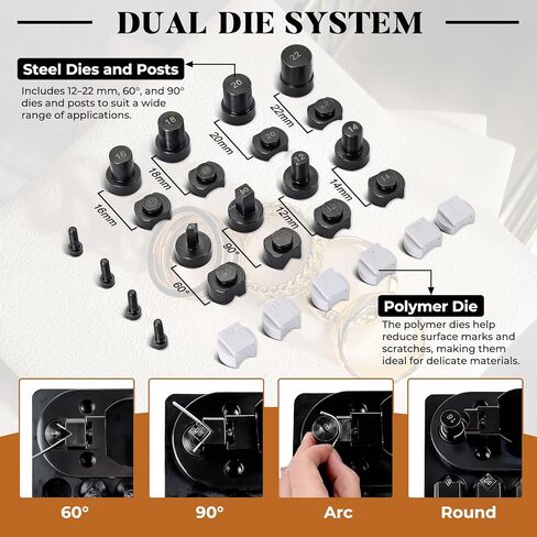 FLKQC Ring Bender Tool, Ring Maker Kit for Spoon Rings, Spoon Ring Bender Tool for Ring Jewelry Making, Spoon Ring Bender, Ring Bending Tool for Spoon Rings in Kuwait