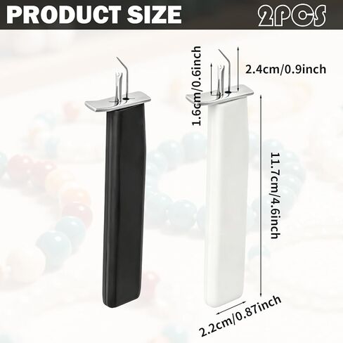 Kkwooidm Bead Knotting Tool and Beading Supplies are Suitable for Jewelry Making,Knot Tying Kit They are Also Ideal Choices for DIY Jewelry Beading,Beading Tools,Bracelet Making Tools and Materials in Saudi Arabia
