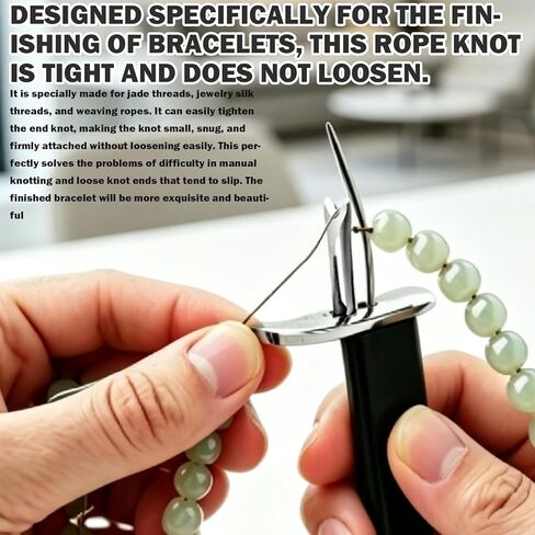 Kkwooidm Bead Knotting Tool and Beading Supplies are Suitable for Jewelry Making,Knot Tying Kit They are Also Ideal Choices for DIY Jewelry Beading,Beading Tools,Bracelet Making Tools and Materials in Saudi Arabia