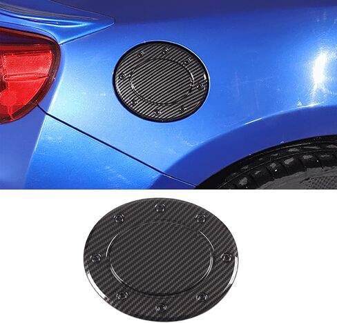 Car Accessories Fit For Subaru BRZ & Toyota 86 2012-2020 Exterior Fuel Tank Cover Gas Lid Cap (Carbon Fiber Style) ABS 1 PC in Kuwait