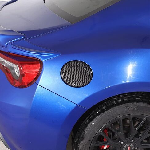 Car Accessories Fit For Subaru BRZ & Toyota 86 2012-2020 Exterior Fuel Tank Cover Gas Lid Cap (Carbon Fiber Style) ABS 1 PC in Kuwait