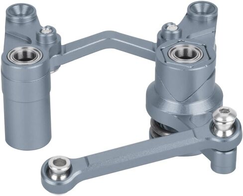 Precision CNC Machined Aluminum Steering Bellcrank and Drag Link Servo Saver Set for Traxxas BL-2S Slash 4x4 4WD Upgrade Parts(Black) in Saudi Arabia