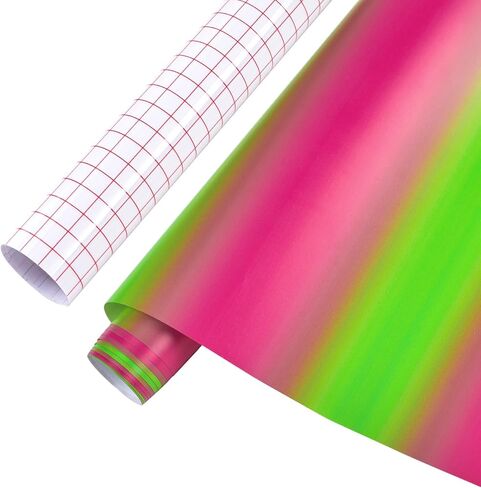 Tintnut Flame Permanent Vinyl-12 x 8ft, Blue Fire Patterned Permanent Adhesive Vinyl for Cutting Machine, Waterproof Roll for Home Decor Self Sticker in Kuwait